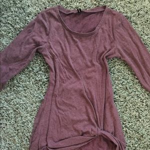 Purple comfy sweater